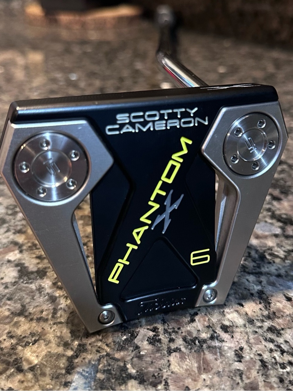 Scotty Cameron Phantom X 6 Two-Tone Milled Putter with Branded Headcover